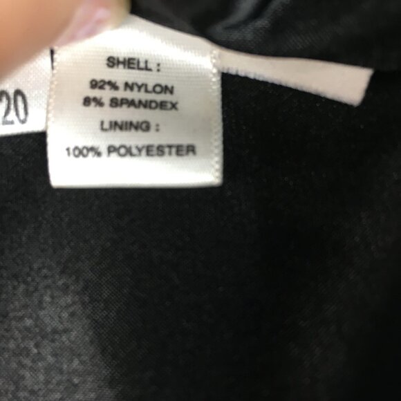 Ann Taylor Black Double Brested Nylon Blend Lined Winter Jacket Size S - Picture 10 of 12